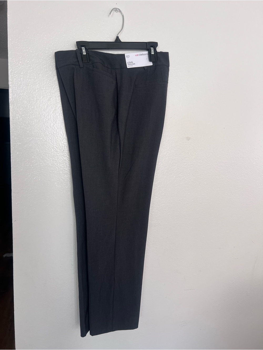 Liz Claiborne Women Dress Pants in Charcoal Gray